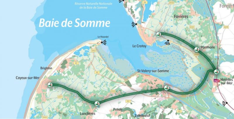 Carte CFBS de la Baie de Somme