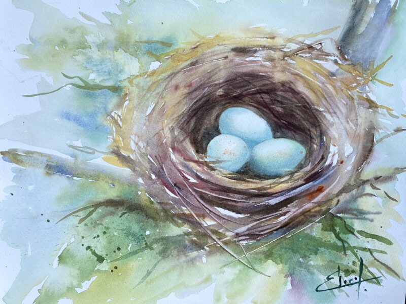 Agrandir l'image Éclats de Baie - Aquarelles Evelyne Leroy (image 8)